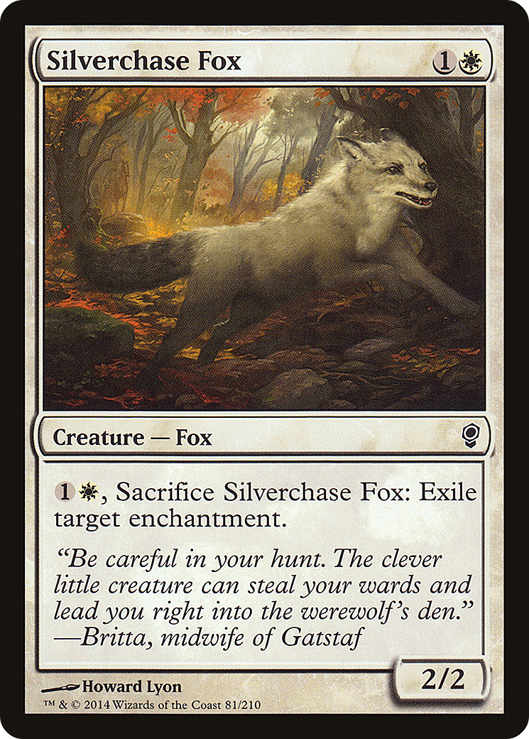 Silverchase Fox - Foil