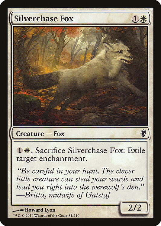 Silverchase Fox - Foil