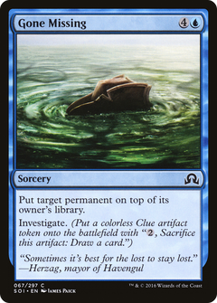 Gone Missing - Foil