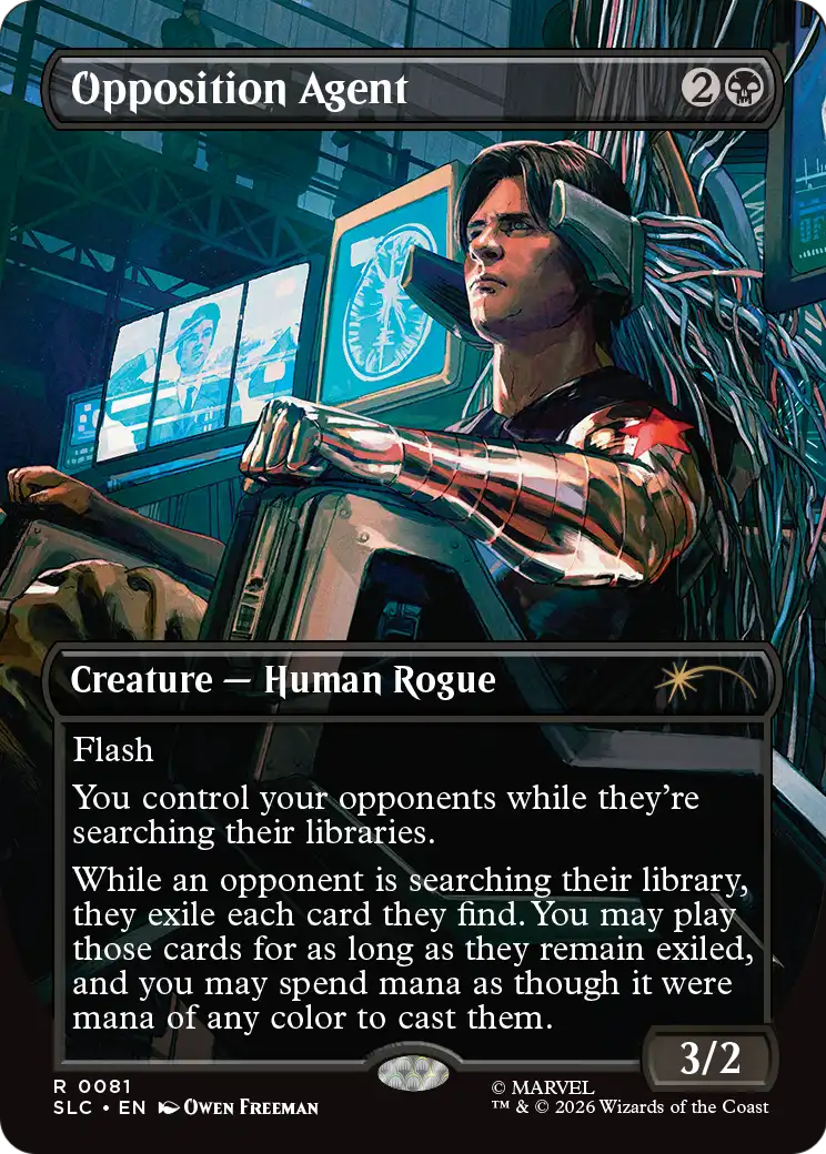 Opposition Agent (0081) (Borderless) (SLC)