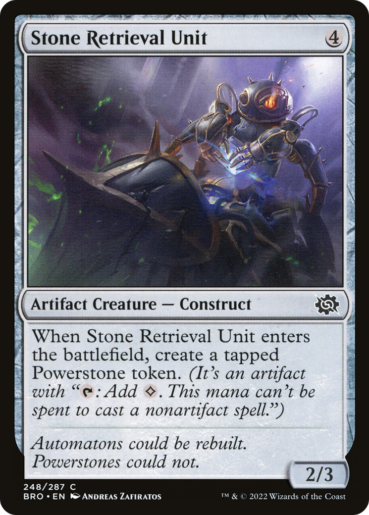 Stone Retrieval Unit - Foil