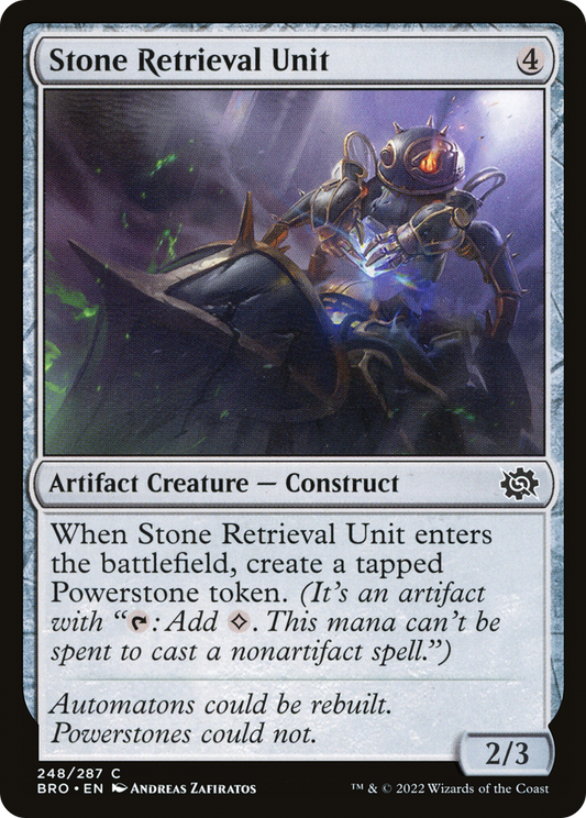 Stone Retrieval Unit - Foil
