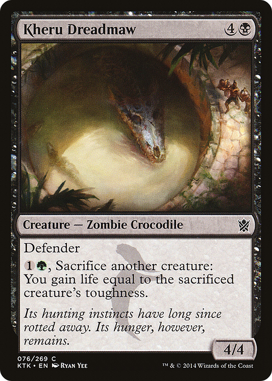 Kheru Dreadmaw - Foil