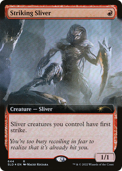 Striking Sliver (644) (Extended Art) - Foil