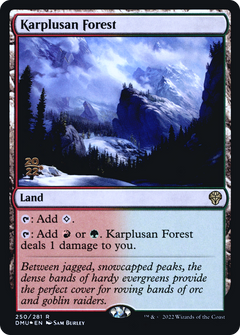 Karplusan Forest (250) (Prerelease) - Foil