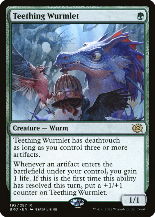 Teething Wurmlet (192) (Promo Pack) - Foil
