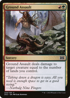Ground Assault - Foil