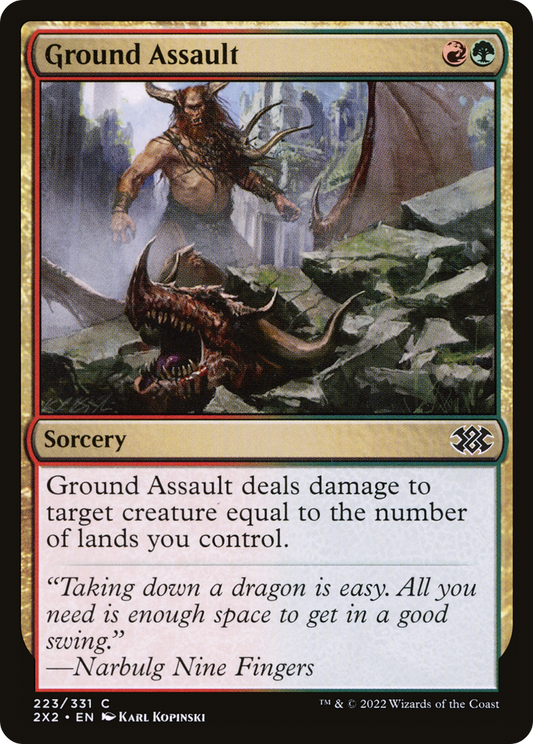 Ground Assault - Foil