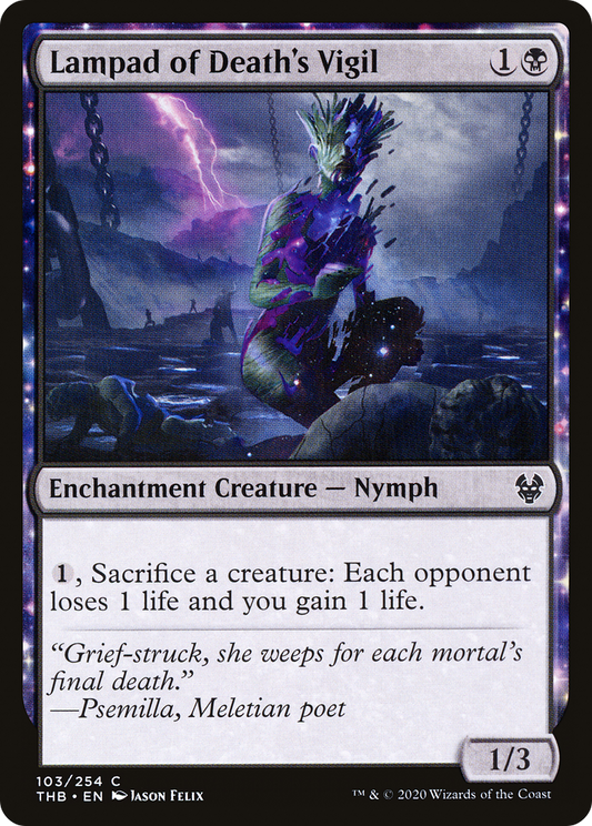 Lampad of Death's Vigil - Foil