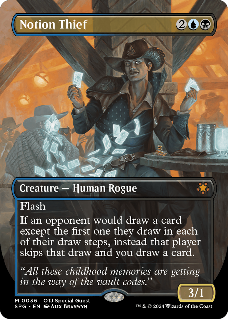 Notion Thief (0036) (Borderless) - Foil