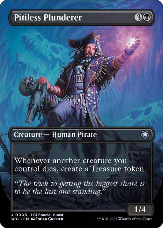 Pitiless Plunderer (0005) (Borderless) - Foil