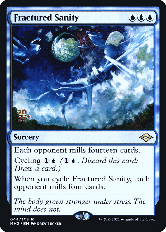 Fractured Sanity (044) (Prerelease) - Foil