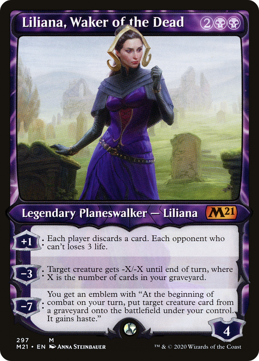 Liliana, Waker of the Dead (297) (Showcase)