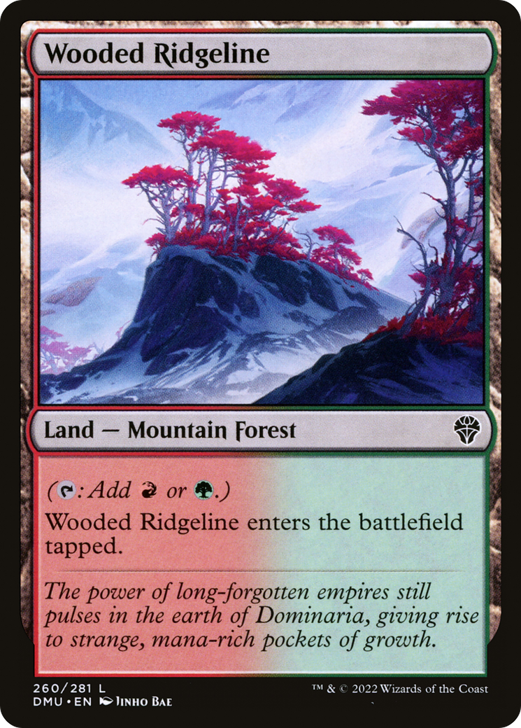 Wooded Ridgeline - Foil