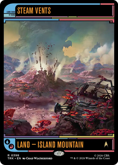 Steam Vents (0398) (Showcase) (TRK) - Foil