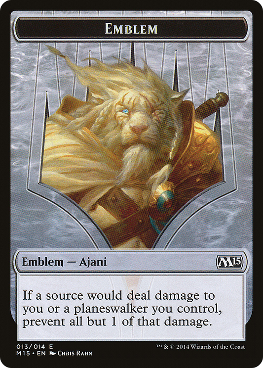 Ajani Steadfast Emblem (013)