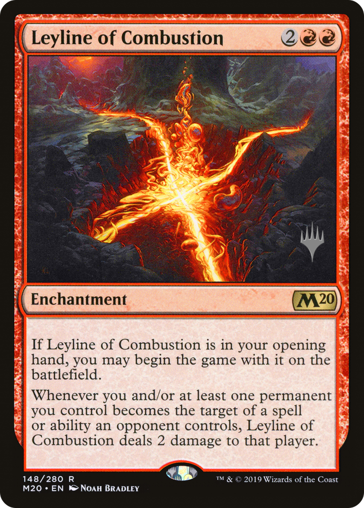 Leyline of Combustion (148) (Promo Pack) - Foil