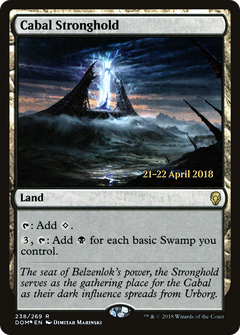 Cabal Stronghold (238) (Prerelease) - Foil