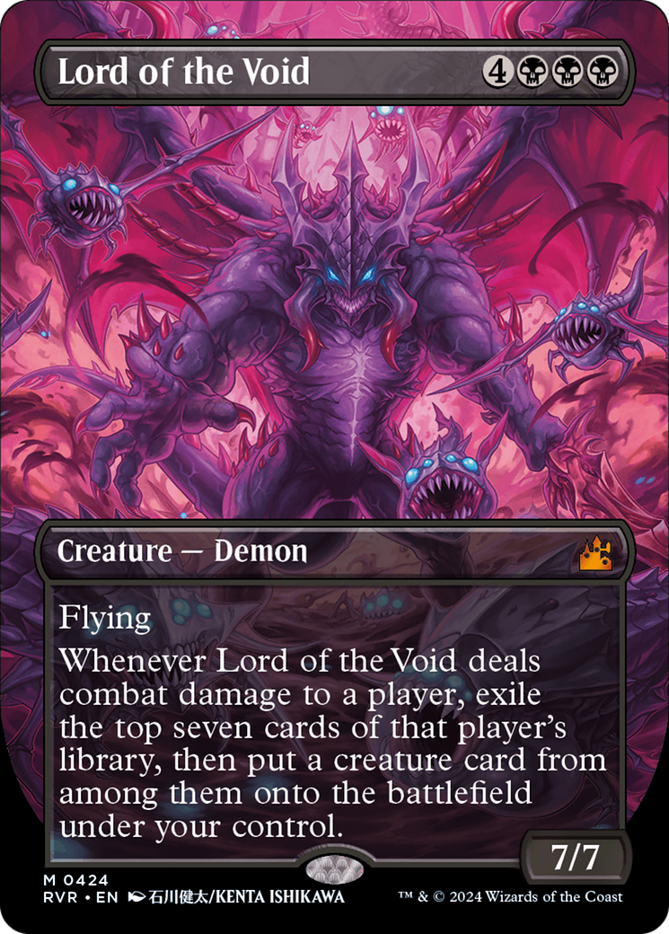 Lord of the Void (0424) (Anime) (Borderless) - Foil