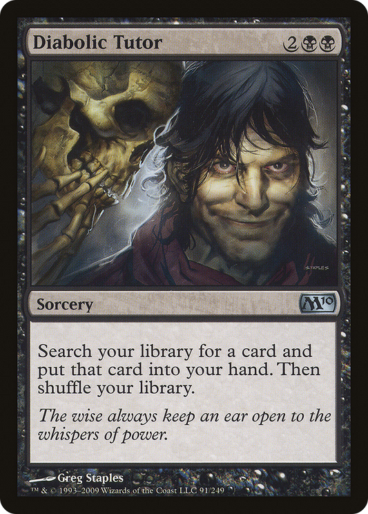 Diabolic Tutor - Foil