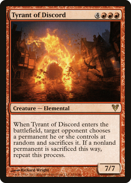 Tyrant of Discord - Foil