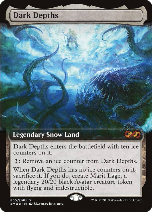 Dark Depths (U35) (Extended Art) - Foil