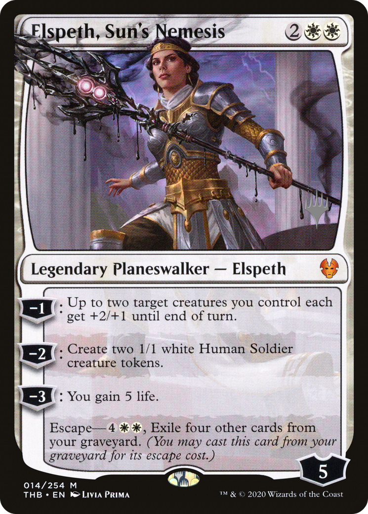 Elspeth, Sun's Nemesis (014) (Promo Pack) - Foil