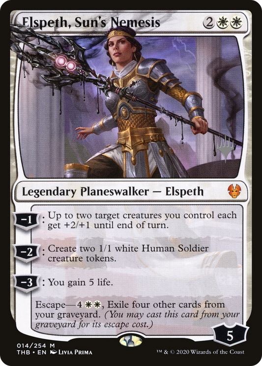 Elspeth, Sun's Nemesis (014) (Promo Pack) - Foil