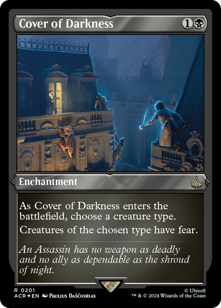 Cover of Darkness (0201) - Foil Etched