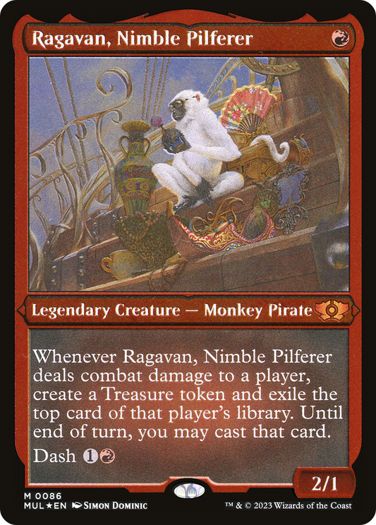 Ragavan, Nimble Pilferer (0086) - Foil Etched