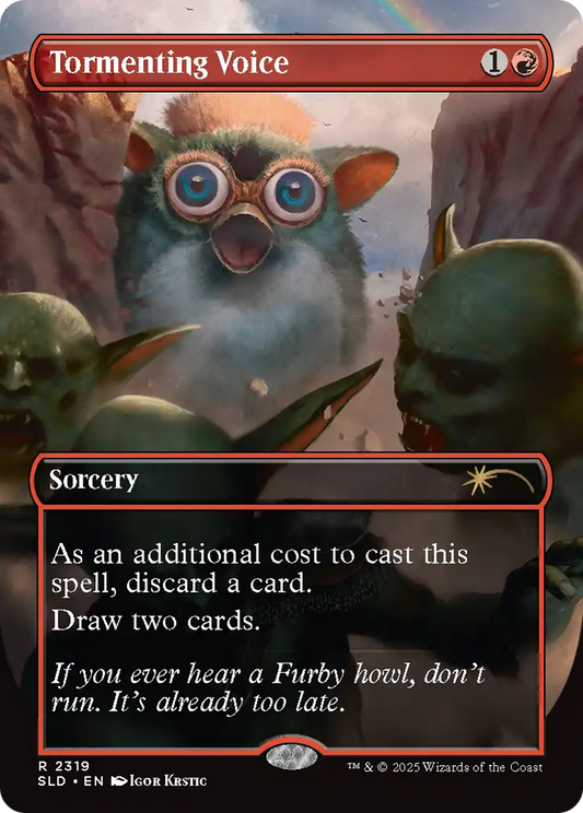 Tormenting Voice (2319) (Borderless) - Foil sld