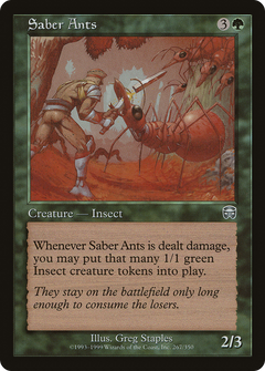 Saber Ants - Foil