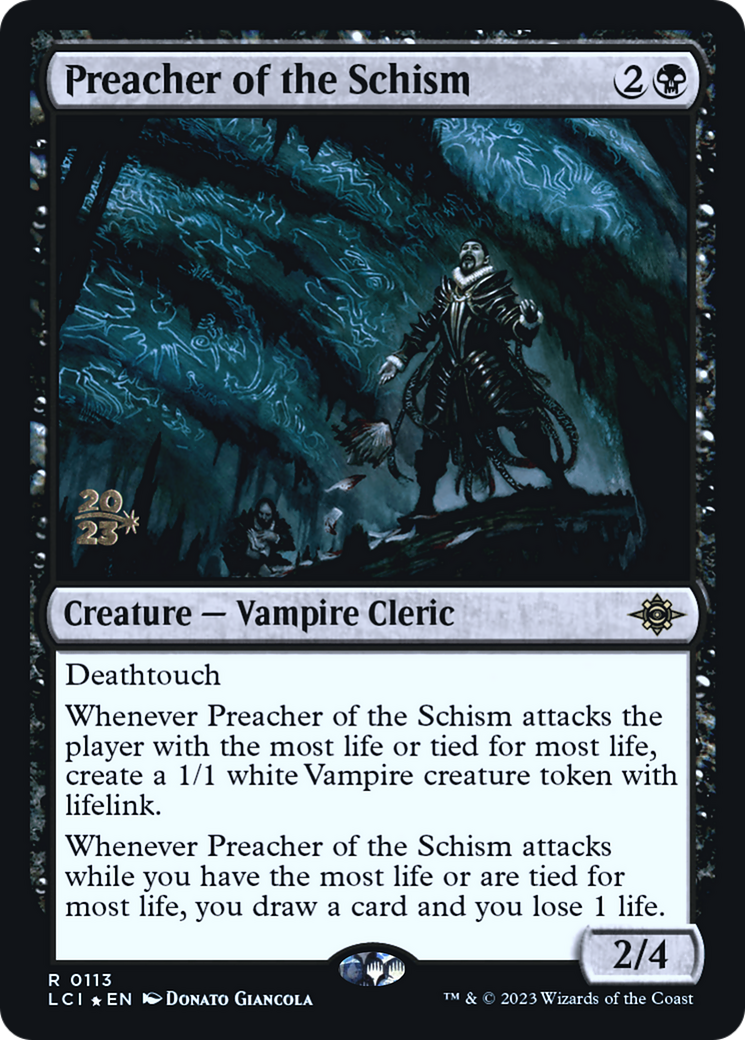 Preacher of the Schism (0113) (Prerelease) - Foil