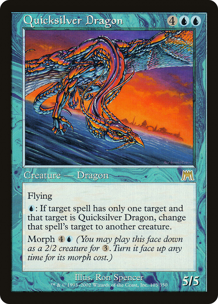 Quicksilver Dragon - Foil