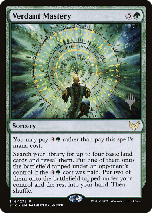 Verdant Mastery (146) (Promo Pack)