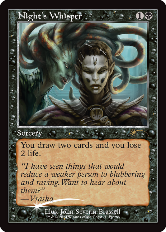 Night's Whisper (0001) (Retro Frame) - Foil