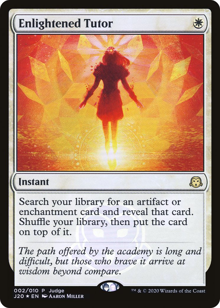 Enlightened Tutor (002) (Judge) - Foil
