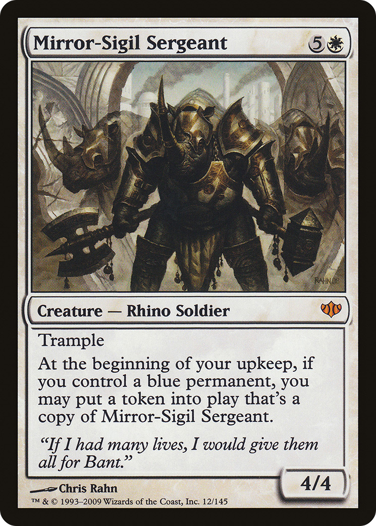 Mirror-Sigil Sergeant - Foil