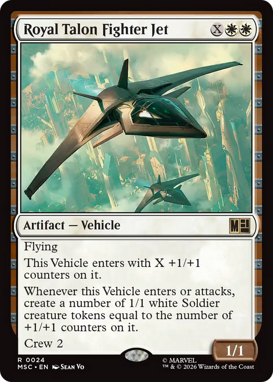 Royal Talon Fighter Jet (MSC) - Surge Foil