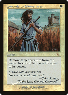 Swords to Plowshares (006) (FNM) - Foil