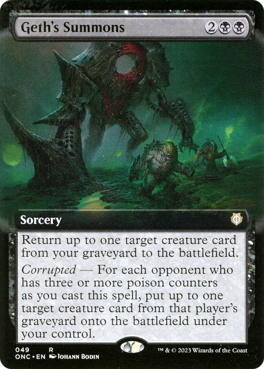 Geth's Summons (049) (Extended Art)