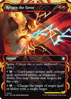 Return the Favor (0047) (Showcase) (SOA) - Foil