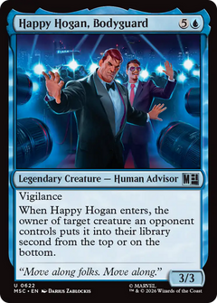 Happy Hogan, Bodyguard (MSC) - Foil