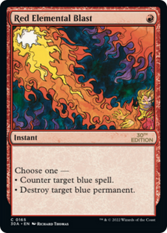 Red Elemental Blast (Modern Frame)