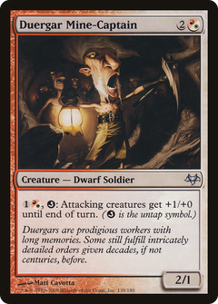 Duergar Mine-Captain - Foil