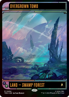 Overgrown Tomb (0494) (Showcase) (TRK) - Surge Foil