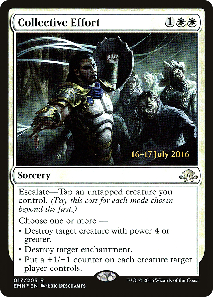 Collective Effort (017) (Prerelease) - Foil