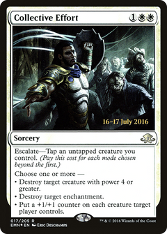 Collective Effort (017) (Prerelease) - Foil