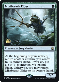 Mistbreath Elder (0184) (Prerelease) - Foil