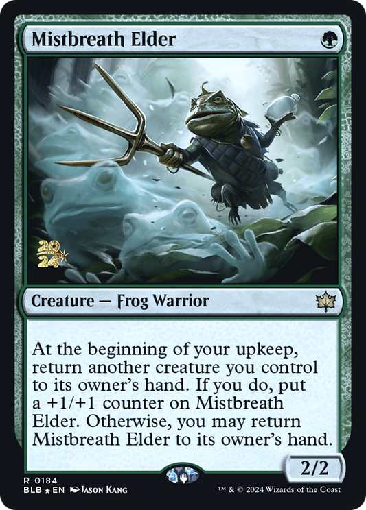 Mistbreath Elder (0184) (Prerelease) - Foil